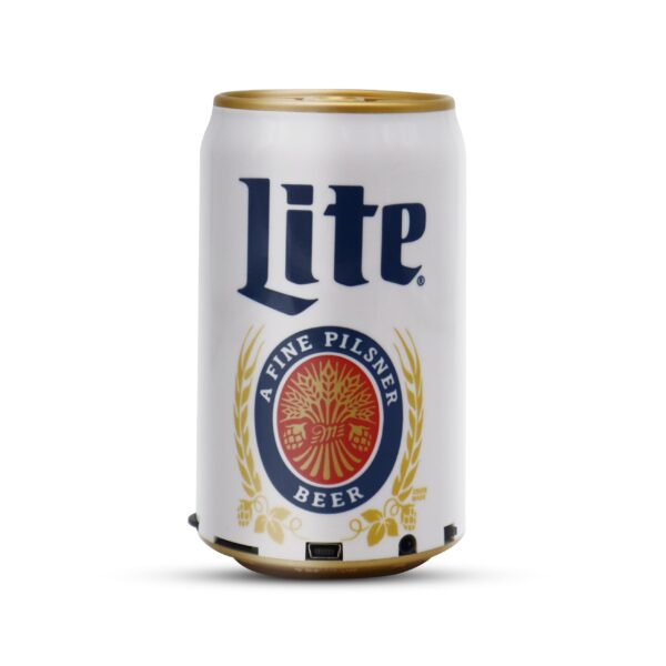 Coors Light and Miller Lite Bluetooth Can Speakers with Acrylic Case