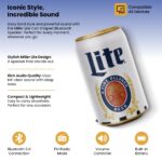 Coors Light and Miller Lite Bluetooth Can Speakers with Acrylic Case